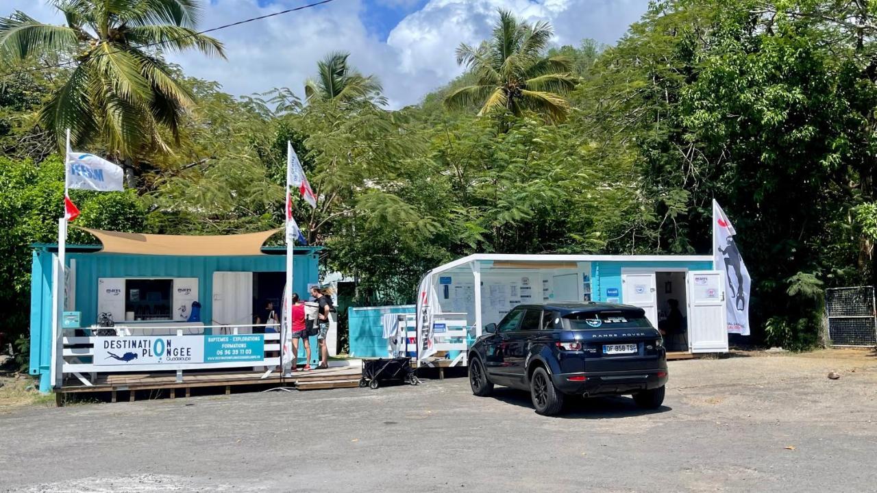 Location Gite Bungalow A 70M De La Plage Bouillante Bagian luar foto