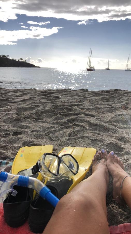 Location Gite Bungalow A 70M De La Plage Bouillante Bagian luar foto